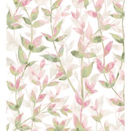 Pomponette Wallpaper in Apple Blossom by Ohpopsi | Jane Clayton