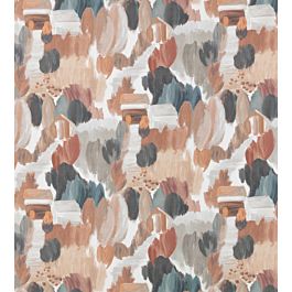 potting shed fabric in autumn by villa nova jane clayton