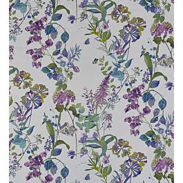 Bougainvillea Fabric by Prestigious Textiles in Wisteria | Jane Clayton