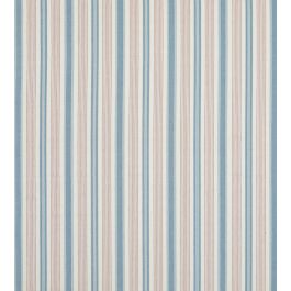 Purbeck Stripe Fabric in Red/Blue by Baker Lifestyle | Jane Clayton