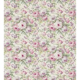 Amelia Rose Fabric by Sanderson in Pink/Mauve | Jane Clayton