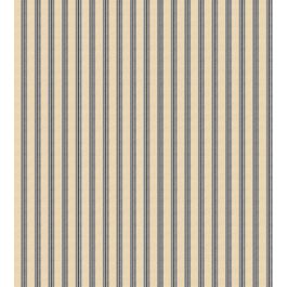 Somerton Stripe Wallpaper in Indigo by Mulberry Home | Jane Clayton