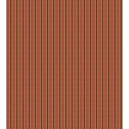 Somerton Stripe Wallpaper in Russet by Mulberry Home | Jane Clayton