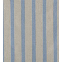 Bold Stripe Linen Natural/White - 100% Pure Linen - Volga Linen