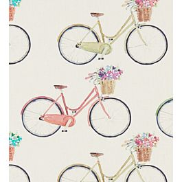 Cycles Fabric by Studio G in Cream | Jane Clayton