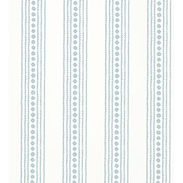 New Haven Stripe Wallpaper by Thibaut in Spa Blue | Jane Clayton