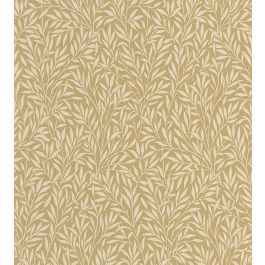 Willow Wallpaper in Beige Camel by Casadeco | Jane Clayton