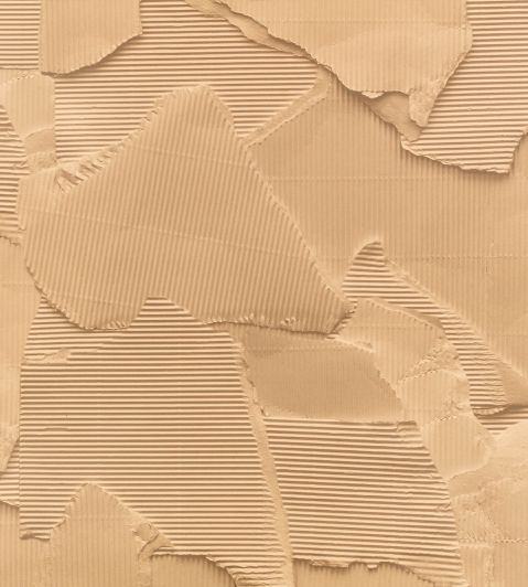 Craft Paper Texture Template for Realistic Vector Cardboard Wallpaper -  Light Brown Elements on Rectangle Grunge Background - Flat Graphic Design  Stock Vector | Adobe Stock