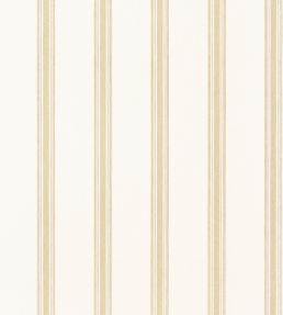 Beckley Stripe Wallpaper by Anna French Soft Gold