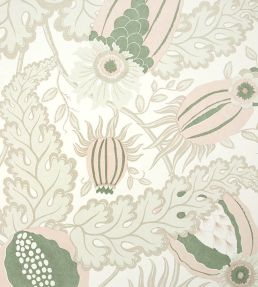 Carnival Wallpaper In Moss By Christopher Farr Cloth 