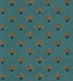 Ondes Wallpaper by Casamance in 926 | Jane Clayton