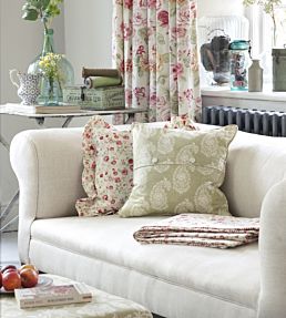 Harriet Fabric by Studio G in Sage | Jane Clayton