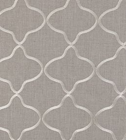 Leyla Fabric by Clarke & Clarke in Natural | Jane Clayton