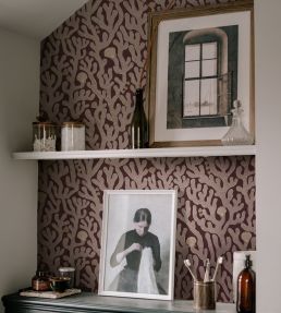 Coral Wallpaper by Josephine Munsey Spicer Brown