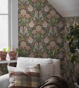 Dahlia Garden Wallpaper In 93 By Borastapeter | Jane Clayton