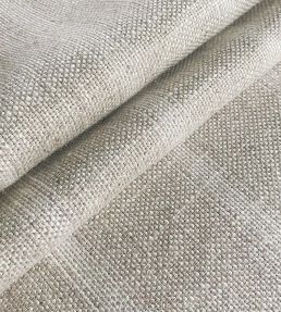 Forfar Stripe Fabric in Ivory by Ian Mankin | Jane Clayton