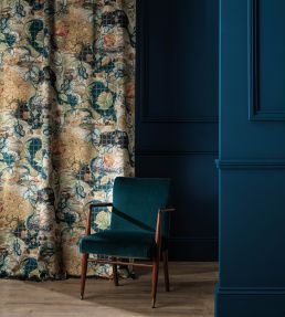 Hartfield Velvet Fabric in 1 by Osborne & Little | Jane Clayton