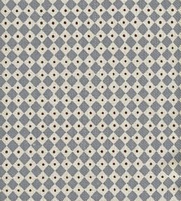 Diamond Dot Fabric by Lewis & Wood Wedgewood Blue