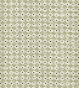 Diamond Dot Fabric by Lewis & Wood Greengage