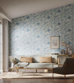 Melograno Wallpaper by Harlequin Celestial / Fig Blossom
