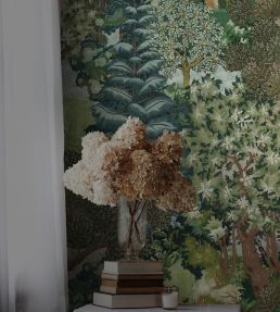 Miserden Trees Wallpaper by Josephine Munsey Green