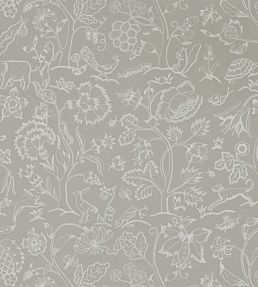 Middlemore Wallpaper by Morris & Co in Linen Chalk | Jane Clayton