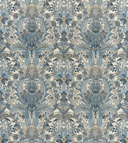 Narbeth Fabric by Anna French Slate & Grey