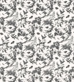 Newlands Toile Fabric by Anna French Black