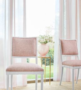 Newport Stripe Fabric by Thibaut Aloe and Flax