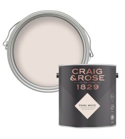 Craig & Rose 1829 Eggshell Paint - Pearl White - 2.5L