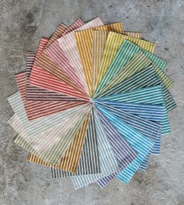 Poulton Stripe Fabric by Fermoie 40