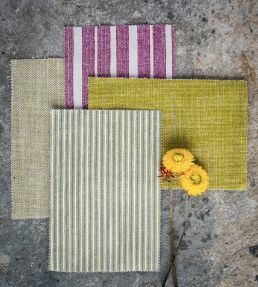Poulton Stripe Fabric by Fermoie 313