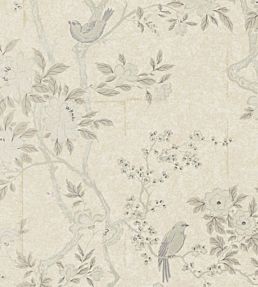 Marlowe Floral Wallpaper by Ralph Lauren in Mother of Pearl | Jane Clayton