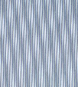 Melford Stripe Fabric by Sanderson in Chambray | Jane Clayton