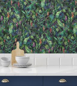 Seahorse Mangrove Wallpaper by Brand McKenzie Noir