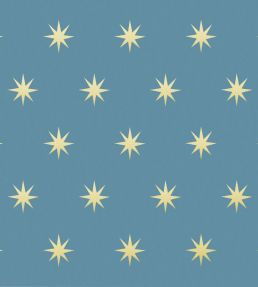 Starlight Wallpaper by Warner House Blue