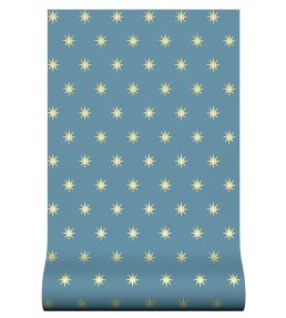 Starlight Wallpaper by Warner House Blue