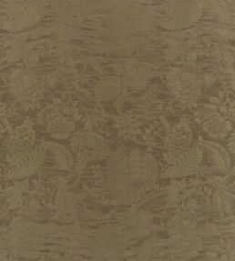 Tarangire Damask Fabric by Ralph Lauren Tarnished Gold