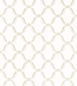 Tate Trellis Wallpaper by Anna French Beige