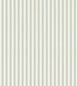 Ticking Stripe Wallpaper in Grey by Ian Mankin | Jane Clayton