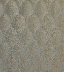 Tourmaline Wallpaper in Vert De Gris / Dore by Casamance | Jane Clayton