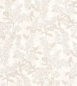 Ume Wallpaper in Blanc Cotton by Casadeco | Jane Clayton