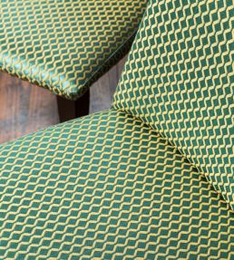 Undulation Fabric by Jim Thompson Nickel