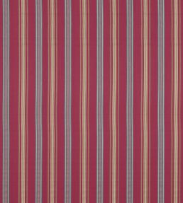 Valley Stripe Fabric by Sanderson Mulberry/Blue