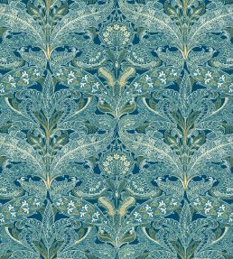 V&A Lacewing Fabric in Jade by Arley House | Jane Clayton