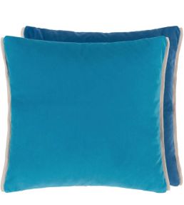 Azure shop blue cushions