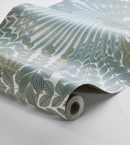 Velvet Leaves Wallpaper in 62 by Borastapeter | Jane Clayton