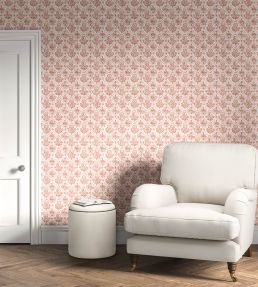 Watika Wallpaper in Chilli by The Pure Edit | Jane Clayton