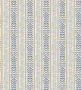 Wriggle Room Wallpaper by GP & J Baker Blue/Yellow