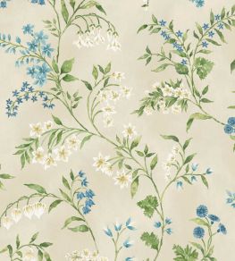 Driselle Green Floral Green Wallpaper Sample